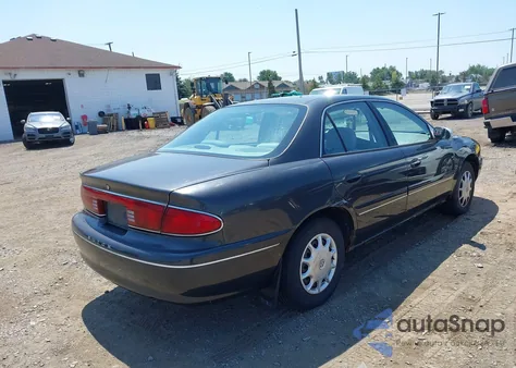 2001 Buick Century Custom из США, поврежденный, VIN 2G4WS52J311168062
